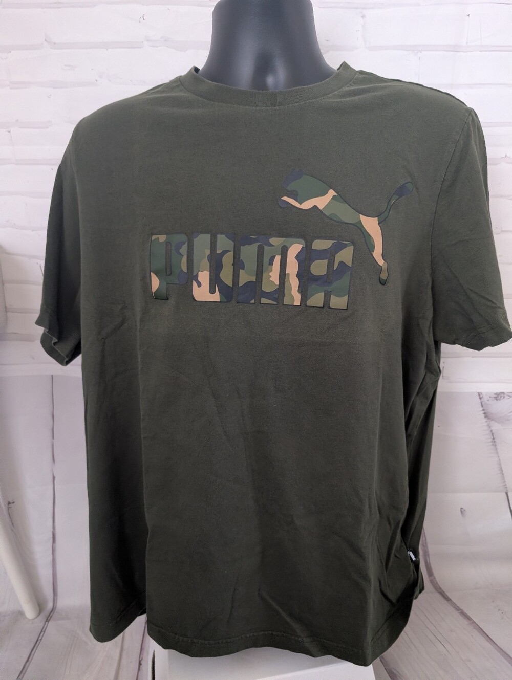 Puma Green Graphic T-Shirt